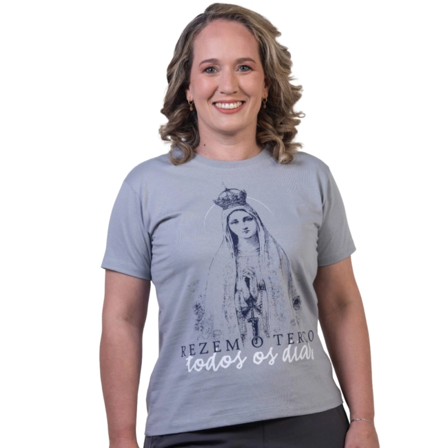 Baby Look Nossa Senhora de Fátima