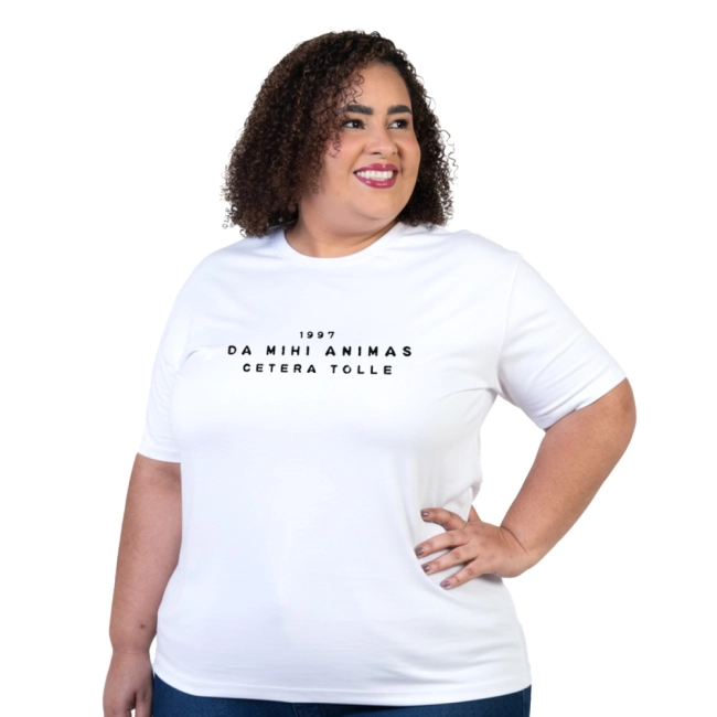 Baby Look Plus Size Evangelizar Até Jesus Voltar
