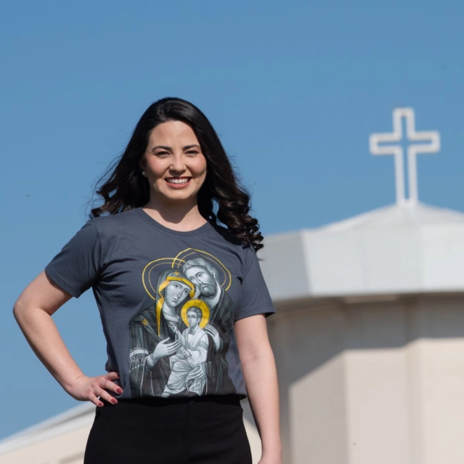 Baby Look Sagrada Família Baby Look Sagrada Família