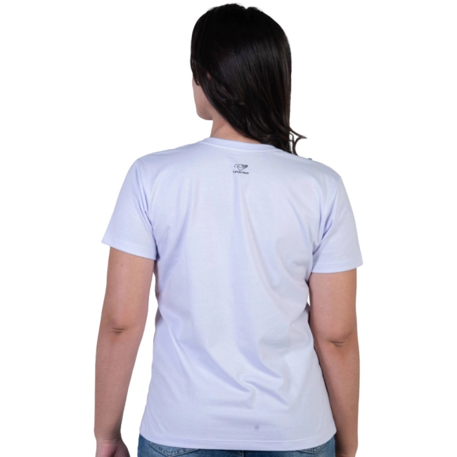 Baby Look Seja Forte e Corajosa Baby Look Seja Forte e Corajosa