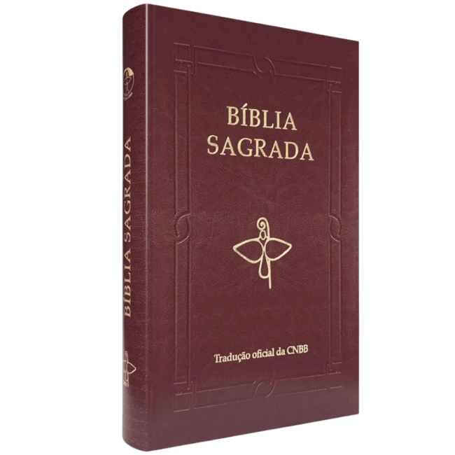 Bíblia Luxo Letra Grande - Vinho