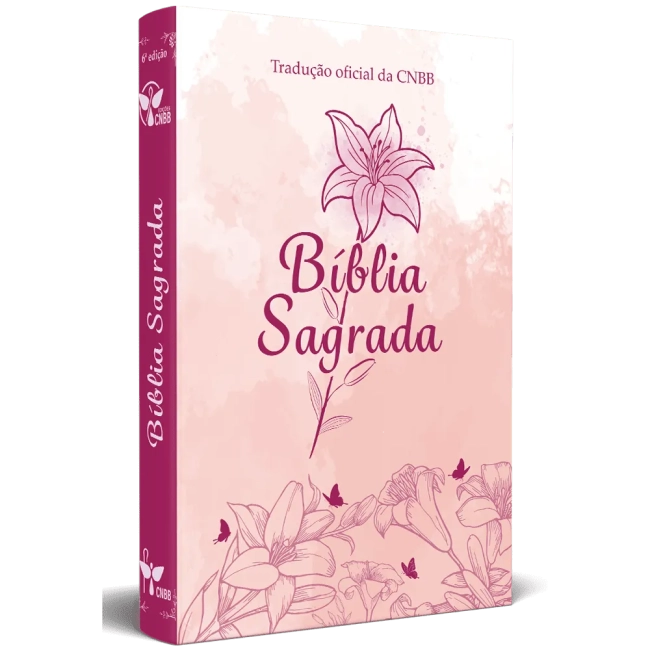 Bíblia Sagrada Tradução Oficial - Lirio - Capa Feminina Bíblia Sagrada Tradução Oficial - Lirio - Capa Feminina