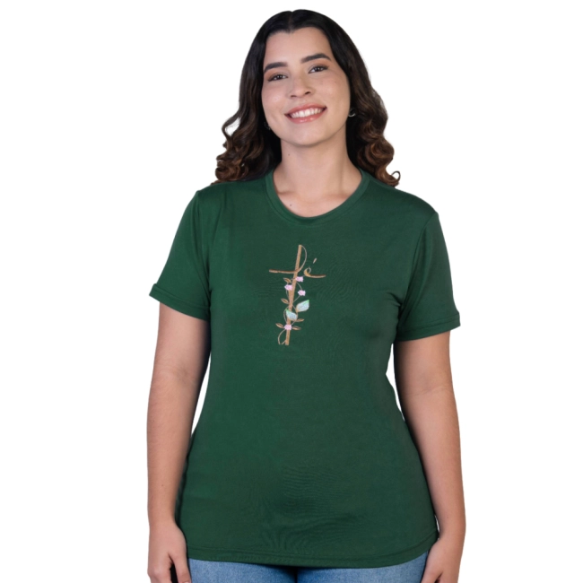Blusa Bordada Fé Blusa Bordada Fé