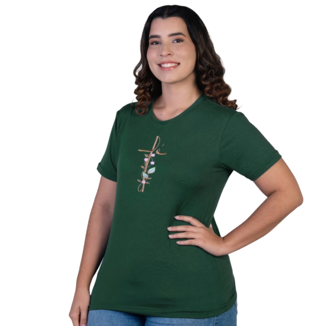 Blusa Bordada Fé Blusa Bordada Fé