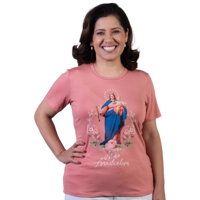 Blusa Nossa Senhora Auxiliadora Blusa Nossa Senhora Auxiliadora