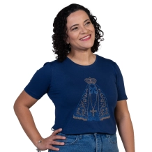 Blusa Pedrarias Nossa Senhora Aparecida Blusa Pedrarias Nossa Senhora Aparecida