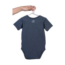 Body Infantil Meu Escudo é a Fé - Chumbo Body Infantil Meu Escudo é a Fé - Chumbo