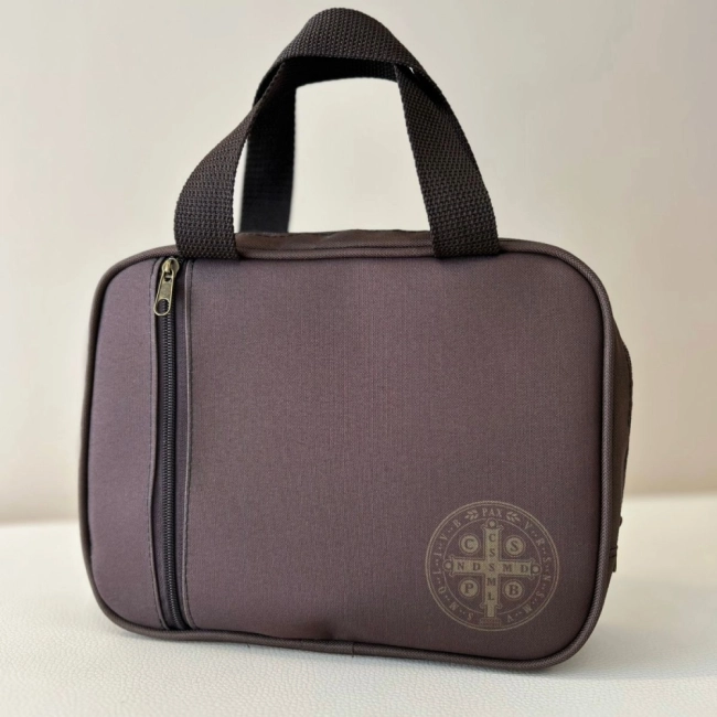 Bolsa Porta Bíblia Medalha de São Bento Bolsa Porta Bíblia Medalha de São Bento