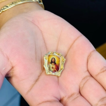 Boton Sagrado Coração de Jesus