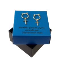 Brinco Argola com Cruz Brinco Argola com Cruz