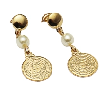 Brinco Pérola e Pai Nosso Brinco Pérola e Pai Nosso