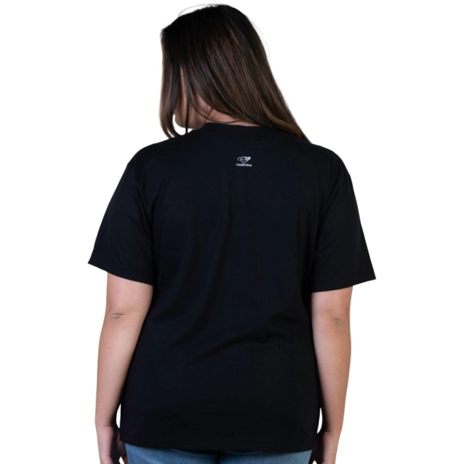 Camiseta Feminina a Vida é um Instante entre duas Eternidades - Santa Teresinha Camiseta Feminina a Vida é um Instante entre duas Eternidades - Santa Teresinha