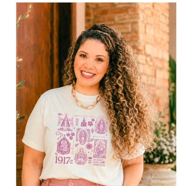 Camiseta Feminina Eu Sou da Imaculada