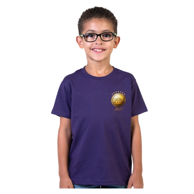 Camiseta Infantil PHN 2025 - Salvação, Esperança E Júbilo