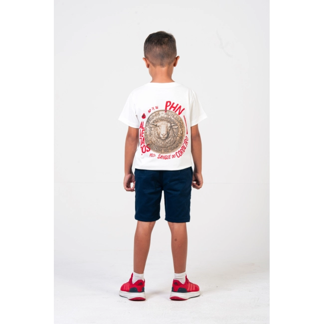 Camiseta Infantil PHN 2026 - Alvejados Pelo Sangue do Cordeiro