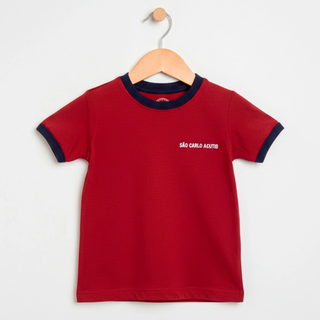 Camiseta Infantil São Carlo Acutis