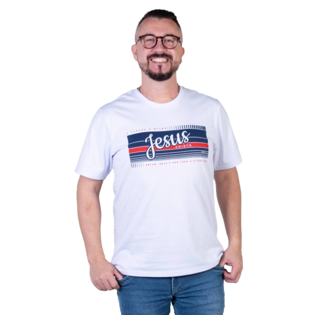 Camiseta Jesus Cristo é Sempre o Mesmo Camiseta Jesus Cristo é Sempre o Mesmo