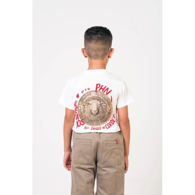 Camiseta Juvenil PHN 2026 - Alvejados Pelo Sangue do Cordeiro