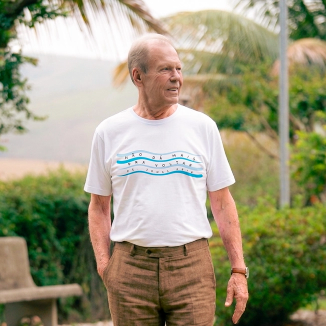 Camiseta Não Dá Mais Pra Voltar - Padre Jonas Abib Camiseta Não Dá Mais Pra Voltar - Padre Jonas Abib