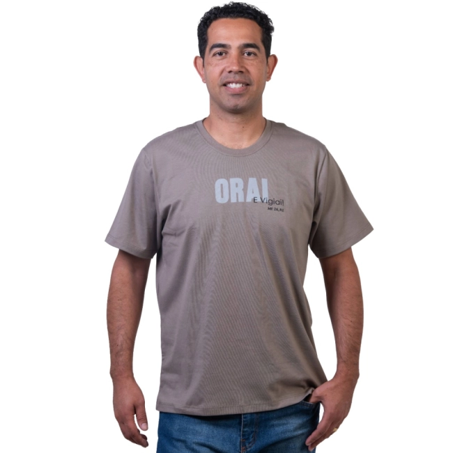 Camiseta Orai e Vigiai