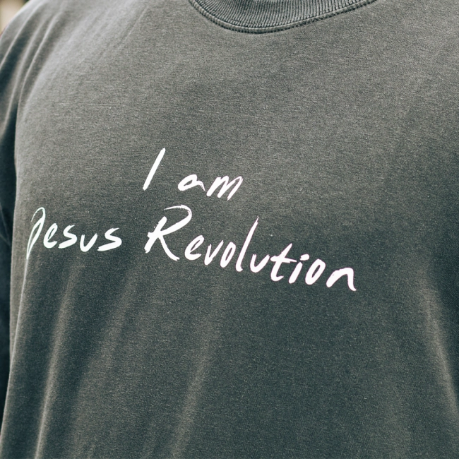 Camiseta Oversized Estonada I Am Jesus Revolution