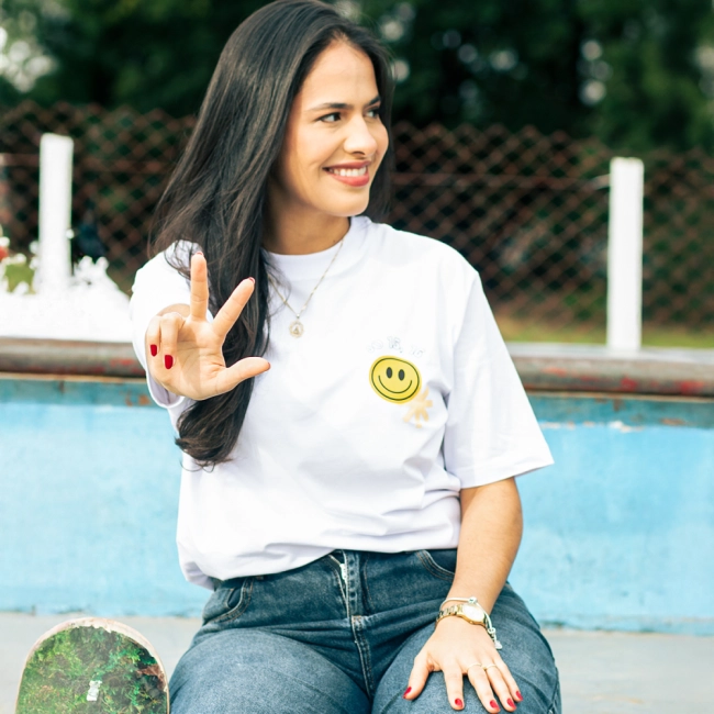 Camiseta Oversized Love Chose Me