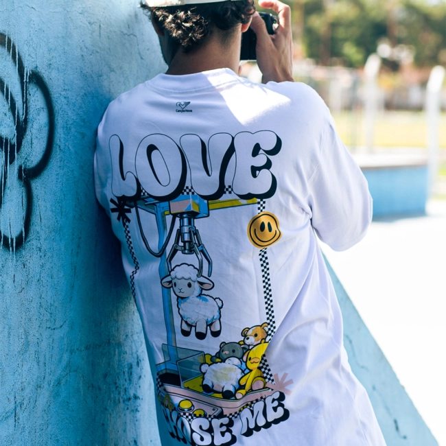 Camiseta Oversized Love Chose Me