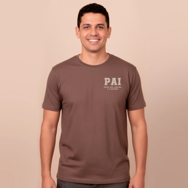 Camiseta Pai, Amor que Ensina o Caminho