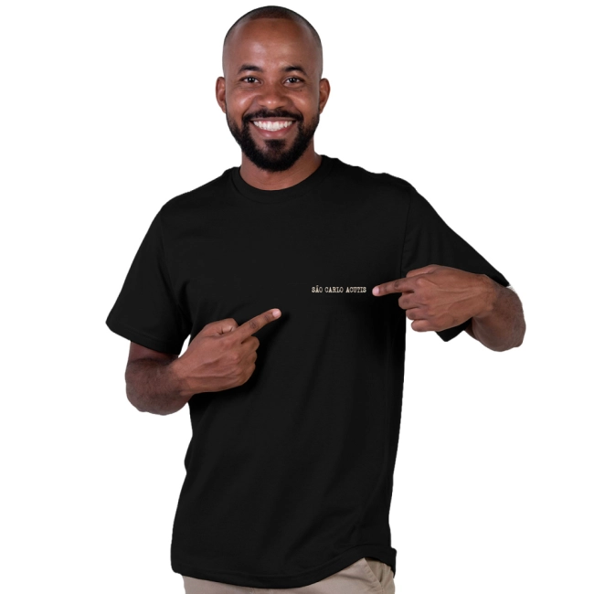 Camiseta São Carlo Acutis