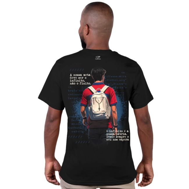 Camiseta São Carlo Acutis