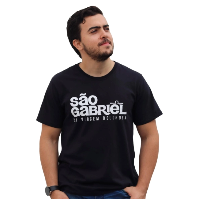 Camiseta São Gabriel da Virgem Dolorosa Camiseta São Gabriel da Virgem Dolorosa