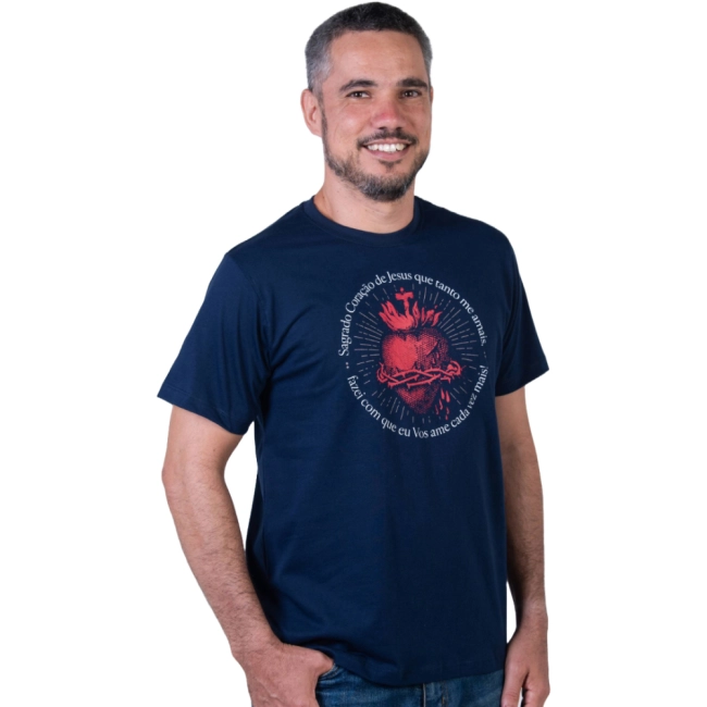 Camiseta Sagrado Coração de Jesus