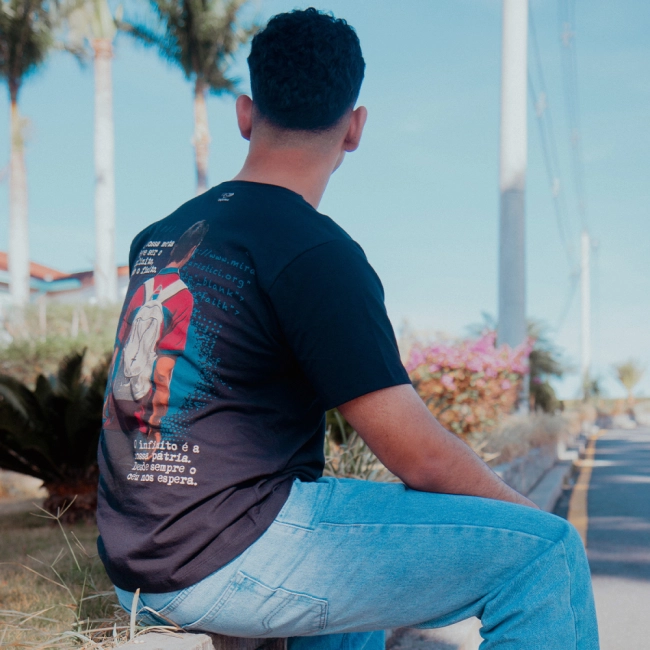 Camiseta São Carlo Acutis