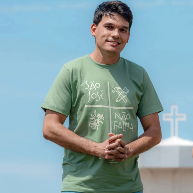 Camiseta São José Não Falha