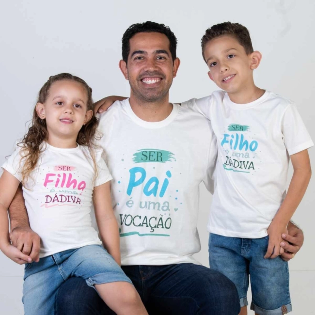 Camiseta Ser Pai é uma Vocação Camiseta Ser Pai é uma Vocação