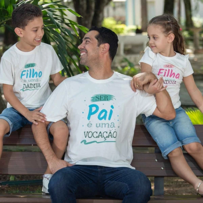 Camiseta Ser Pai é uma Vocação Camiseta Ser Pai é uma Vocação