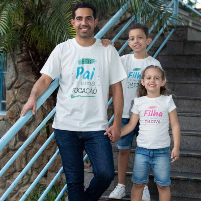 Camiseta Ser Pai é uma Vocação Camiseta Ser Pai é uma Vocação