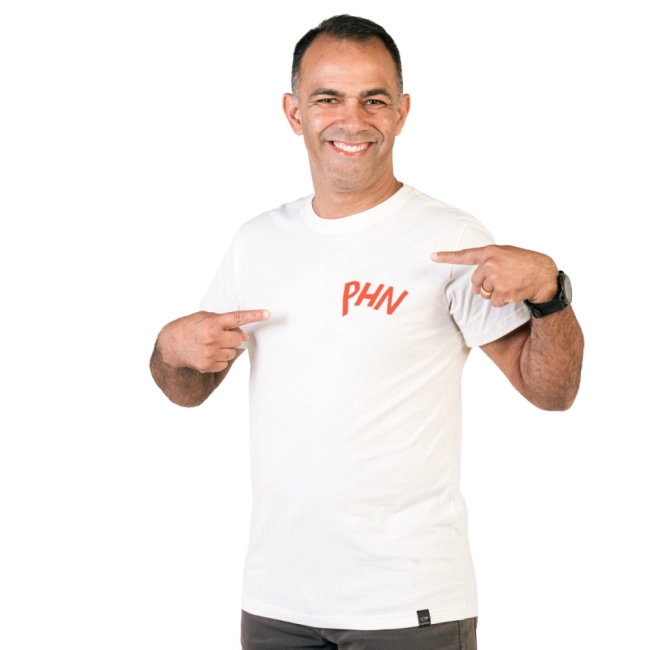 Camiseta Slim PHN 2026 - Alvejados Pelo Sangue do Cordeiro