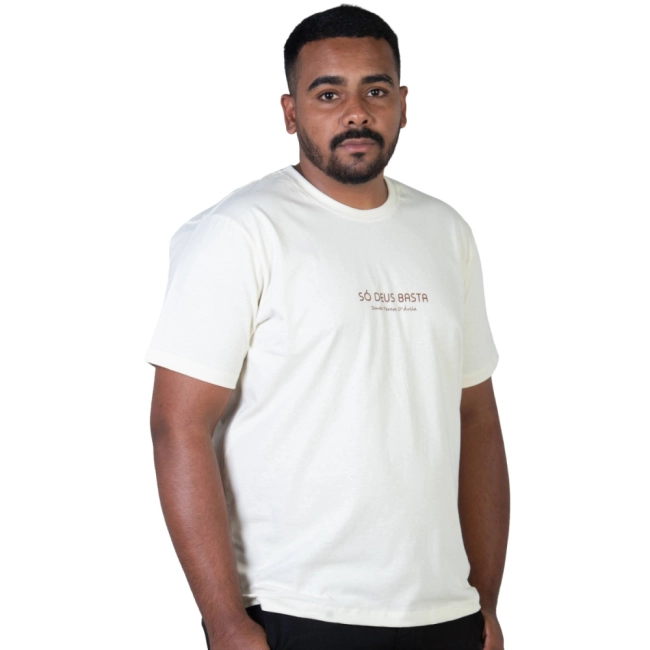 Camiseta Só Deus Basta Camiseta Só Deus Basta