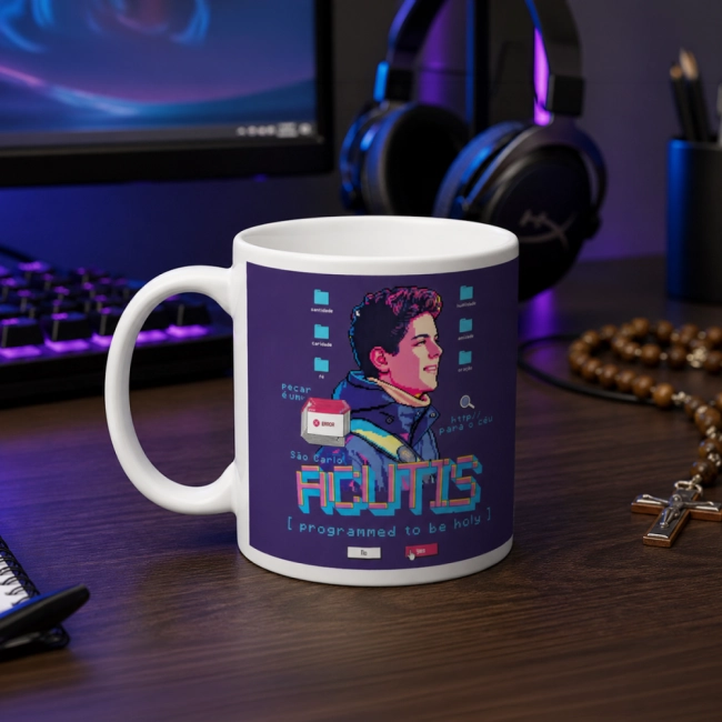 Caneca São Carlo Acutis