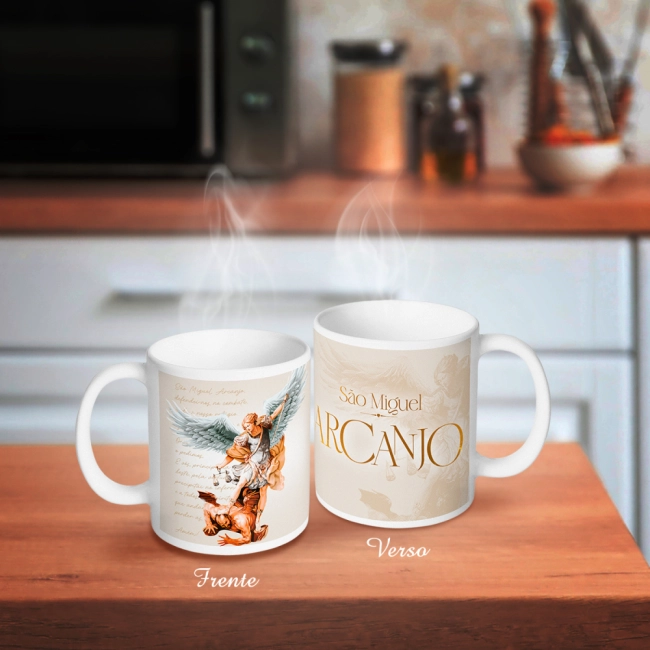 Caneca São Miguel Arcanjo Caneca São Miguel Arcanjo