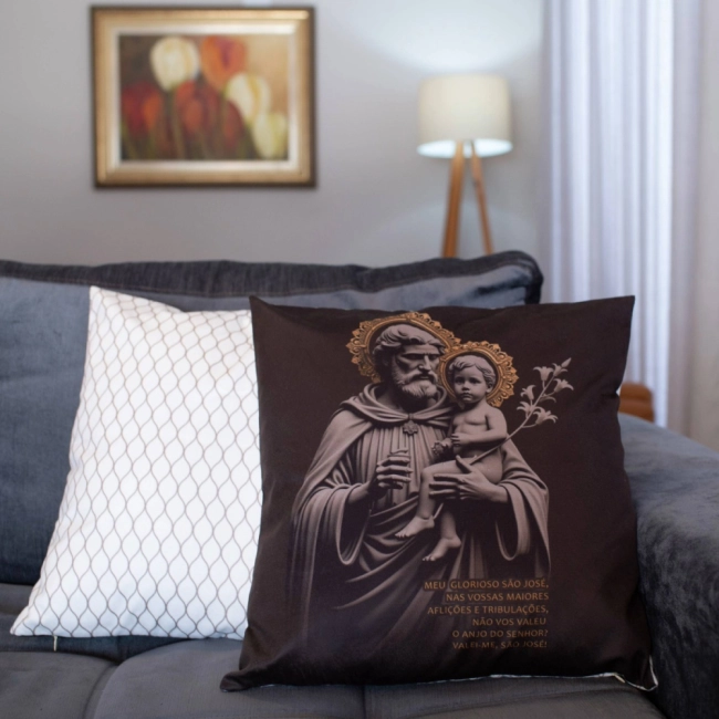 Capa de Almofada São José Capa de Almofada São José
