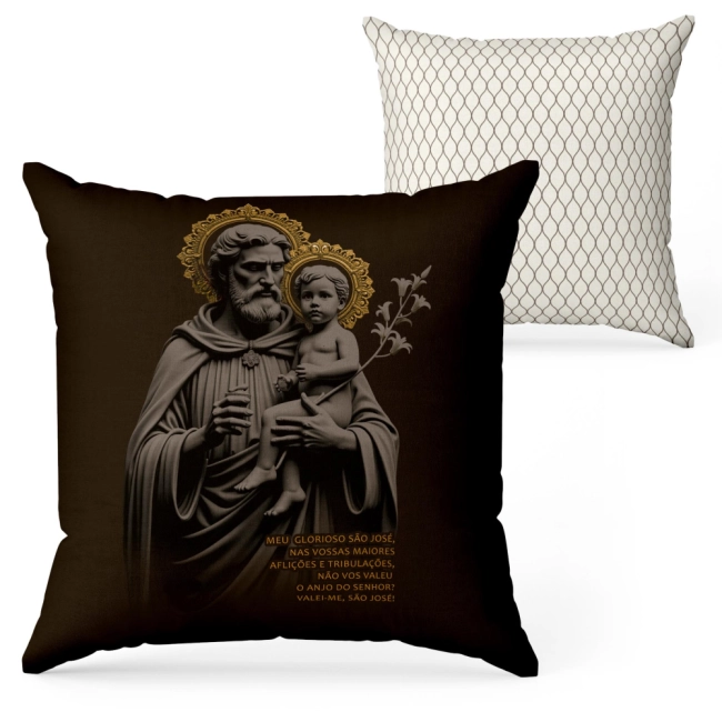 Capa de Almofada São José Capa de Almofada São José