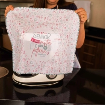 Capa de Batedeira O Senhor é meu Pastor e Nada me Faltará Capa de Batedeira O Senhor é meu Pastor e Nada me Faltará