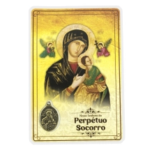 Cartão Nossa Senhora Perpétuo do Socorro Cartão Nossa Senhora Perpétuo do Socorro