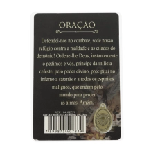 Cartão São Miguel Arcanjo Cartão São Miguel Arcanjo