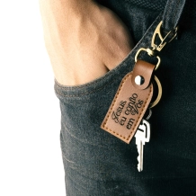 Chaveiro Jesus Eu Confio em Vós com Mosquetão Chaveiro Jesus Eu Confio em Vós com Mosquetão