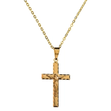Colar Cruz com Cristo Crucificado Colar Cruz com Cristo Crucificado