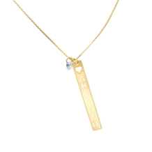 Colar Gratidão Dourado