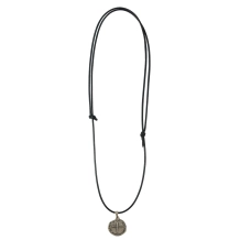 Cordão Infantil Medalha das Duas Cruzes - 19mm Níquel Cordão Infantil Medalha das Duas Cruzes - 19mm Níquel